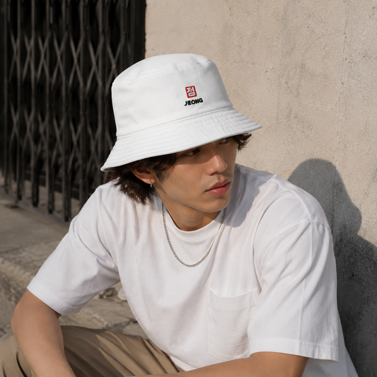 Organic Bucket Hat — Slate Blue
