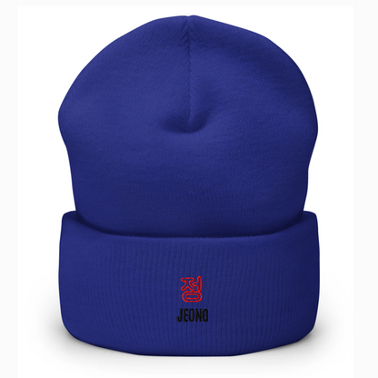 Cuffed Beanie — Light Blue