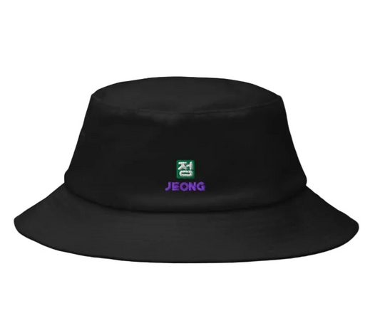 Black Old School Bucket