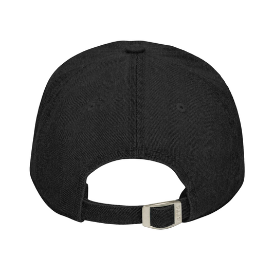Denim Cap — Black