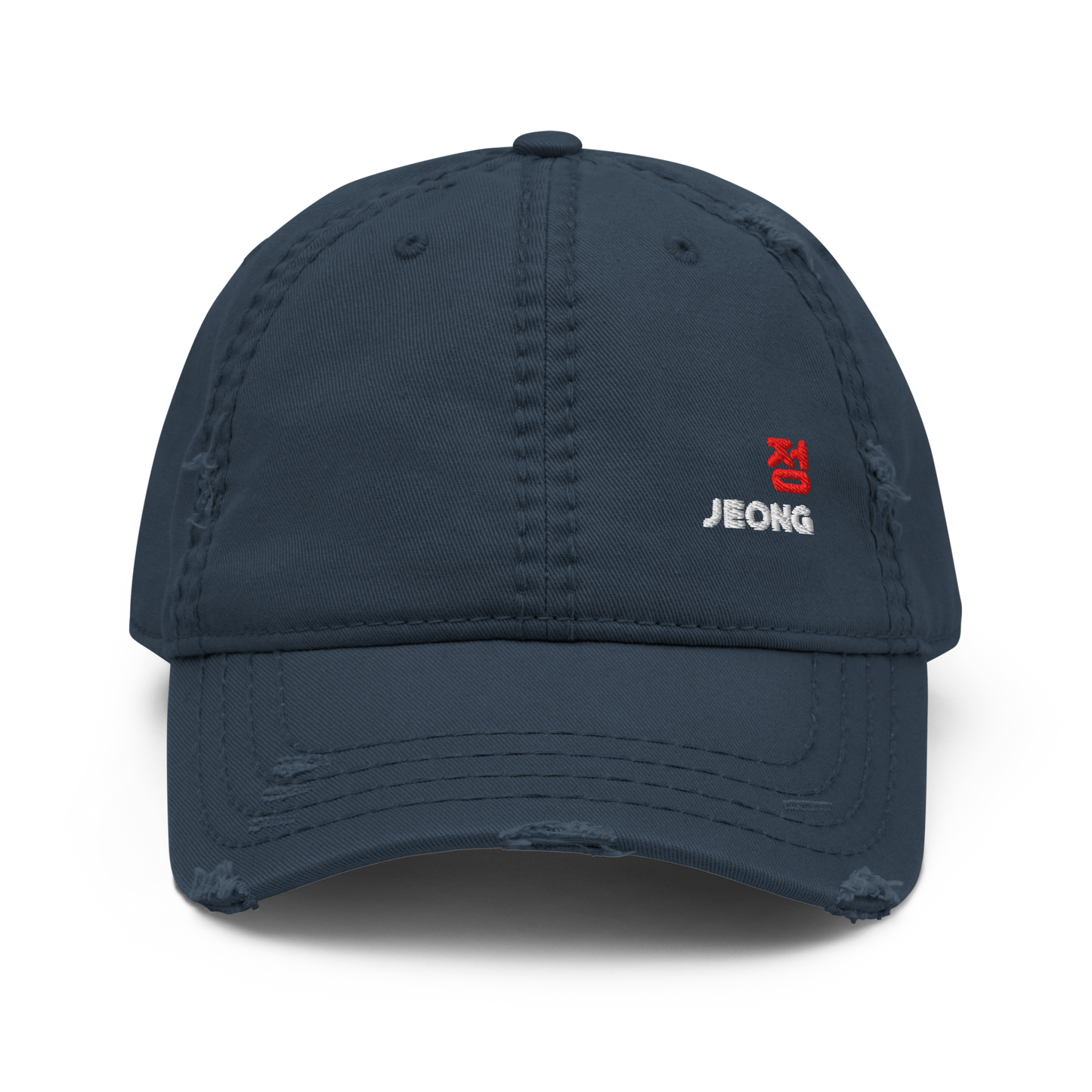 Midnight Distressed Cap